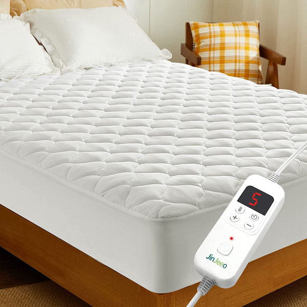 Alwyn Home Lindy Electric Heated Mattress Pad & Reviews Wayfair